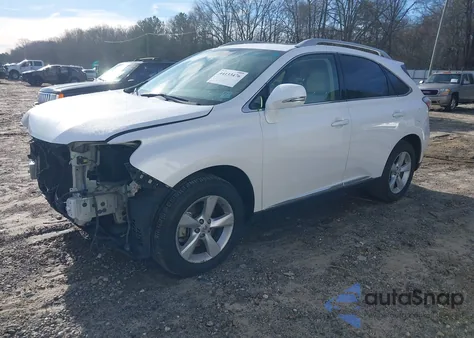 2010 Lexus Rx 350 z USA, uszkodzony, nr VIN 2T2ZK1BA0AC007093